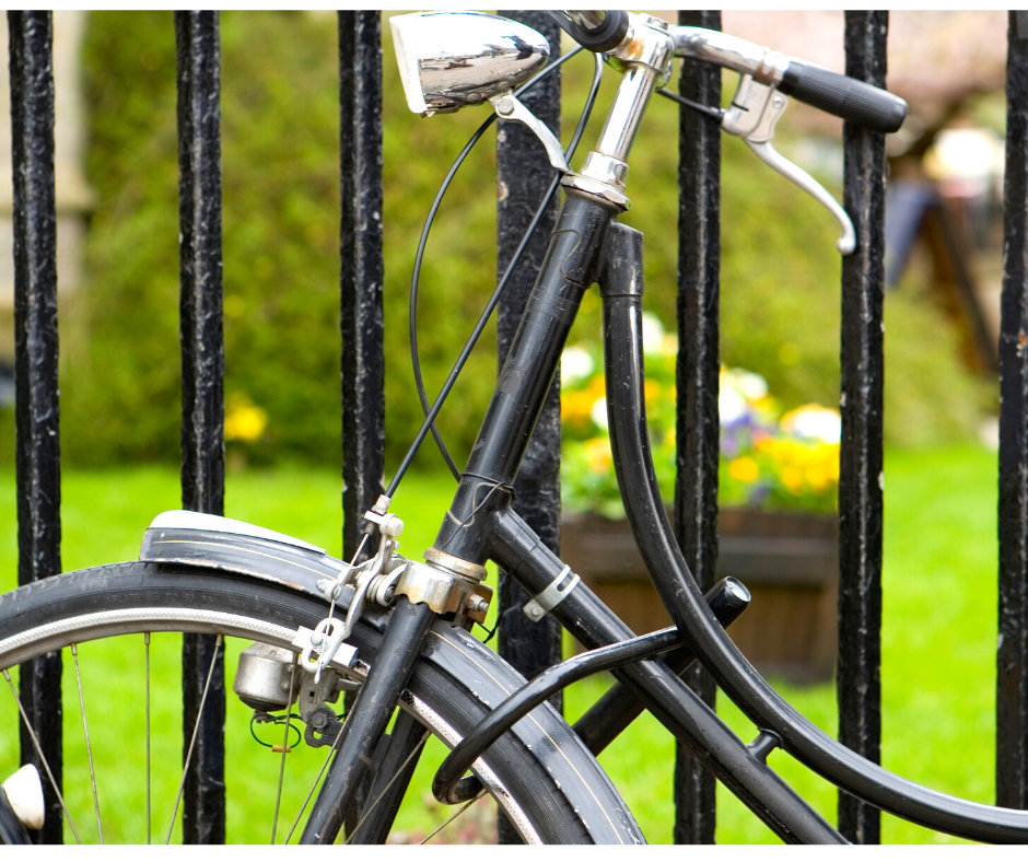 vélo attaché antivol U