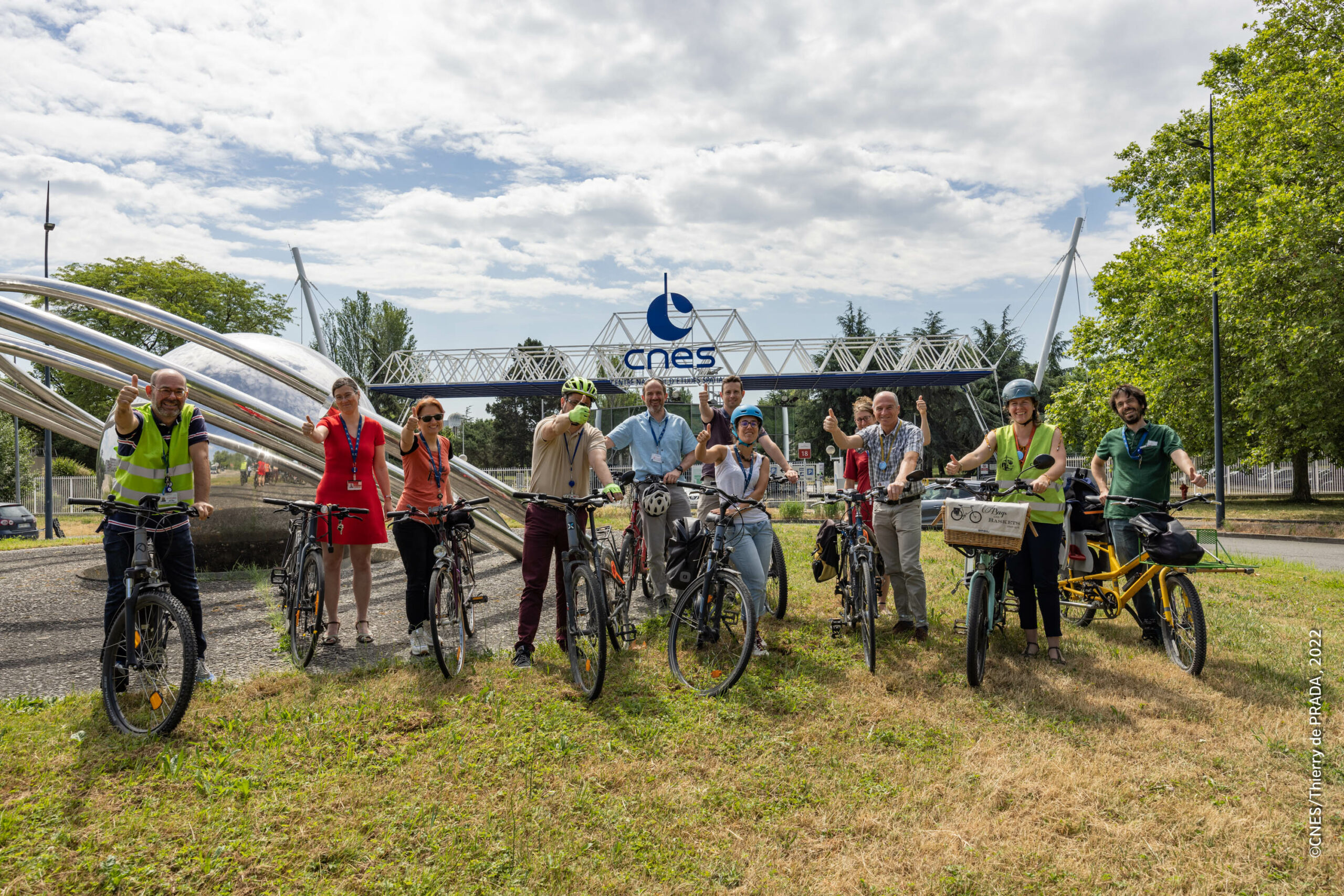 vélotaffeurs du CNES